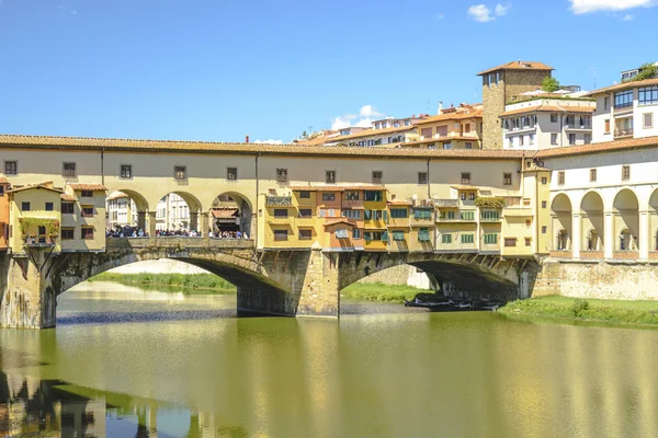 Ponte Vecchio - Florence, Italië — Stockfoto