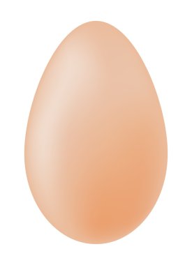 Paskalya yumurtası vektör simge, simge tasarım. Bahar illüstrasyon izole beyaz arka plan üzerinde.