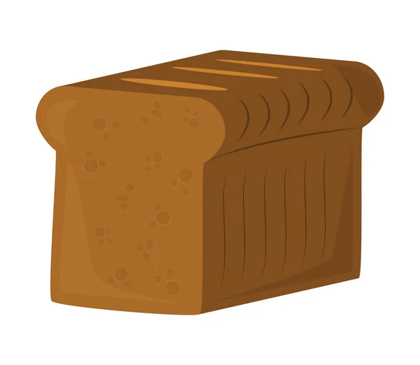 Pan tostado símbolo vector icono de diseño. ilustración aislada sobre fondo blanco — Vector de stock
