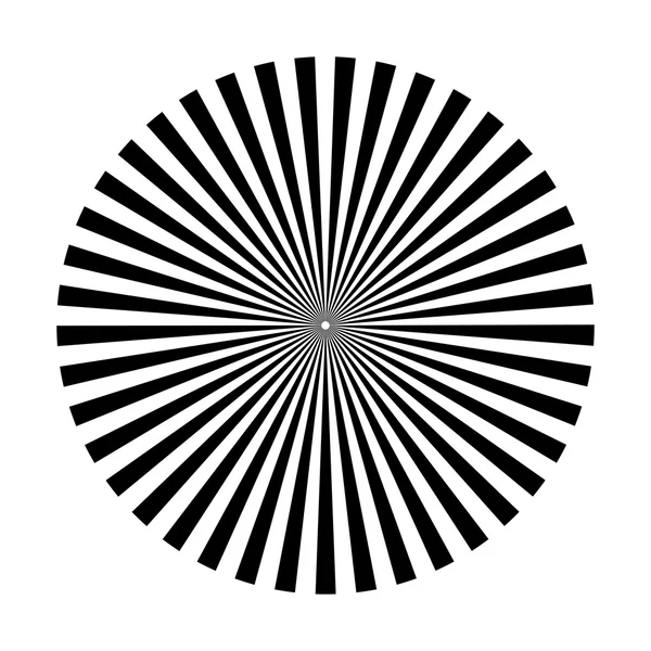 Sun Burst Vektor Symbol Design. Abbildung auf wh — Stockvektor