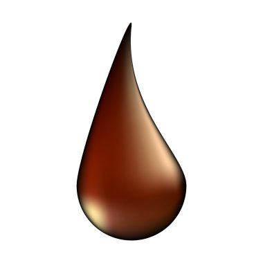 Choco damla vektör simgesi simgesi tasarım. illüstrasyon izole w