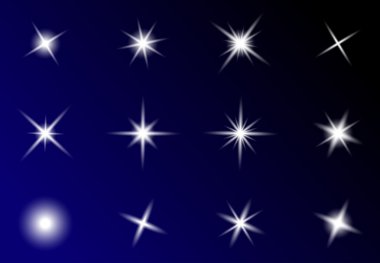 transparent star vector symbol icon design. Beautiful illustrati clipart
