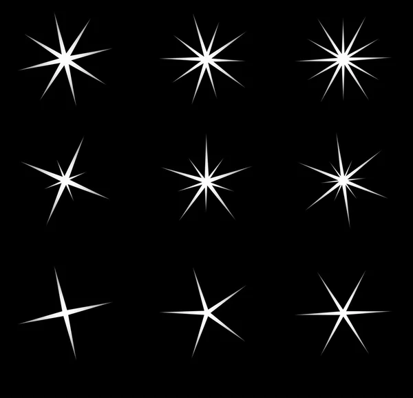 Transparent star vector symbol icon design. Beautiful illustrati — Stock Vector