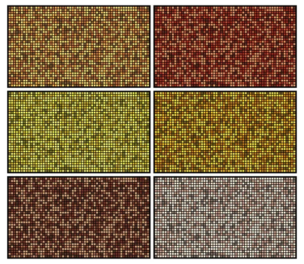 Astratto Mosaico Quadrato Piastrelle Modello Design Geometrico Del Textur Sfondo — Vettoriale Stock