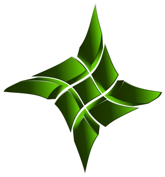 Logo shape — Stock Vector