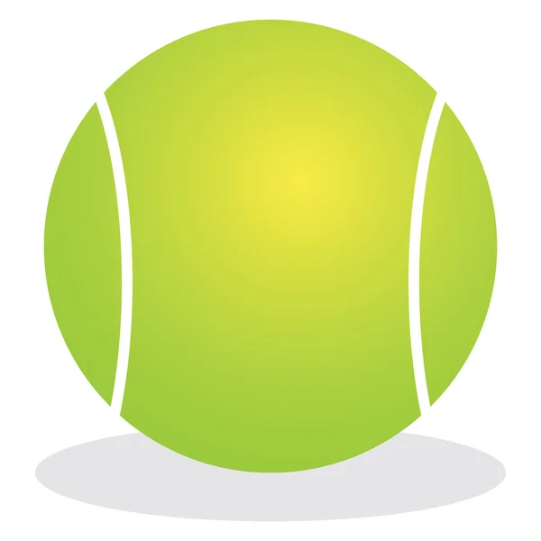 Ilustracja piłka tenis — Wektor stockowy