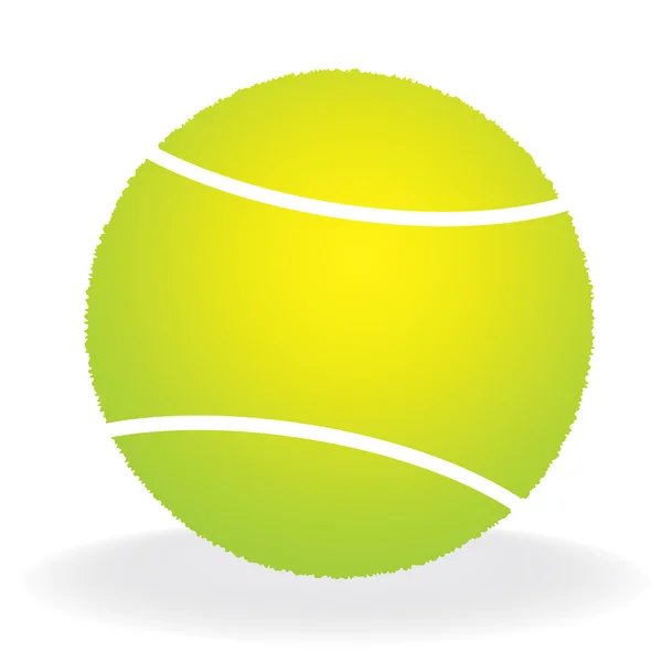 Tenisz labda illusztráció — Stock Vector