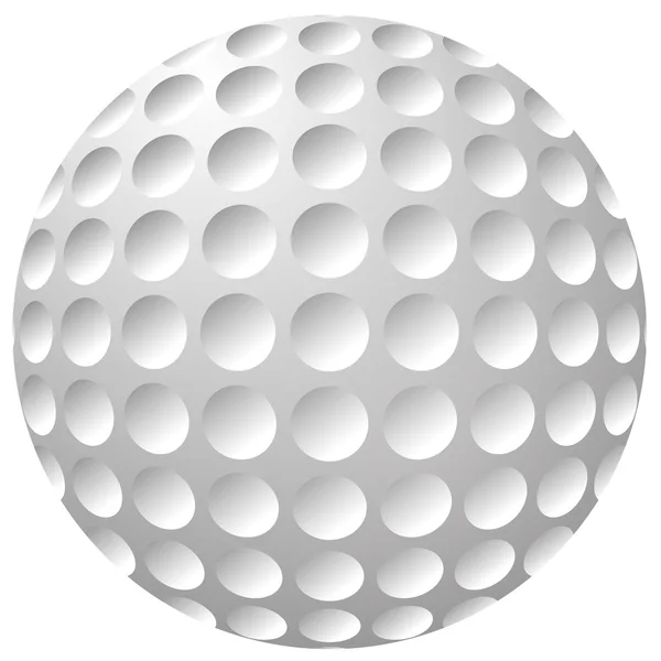 Golf bal illustratie — Stockvector