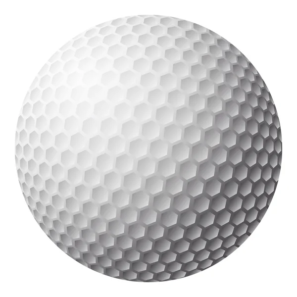 Golf bal illustratie — Stockvector