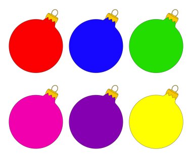 Noel ikonu seti, sembol, tasarım. Kış illüstrasyonu beyaz arkaplanda izole edildi.