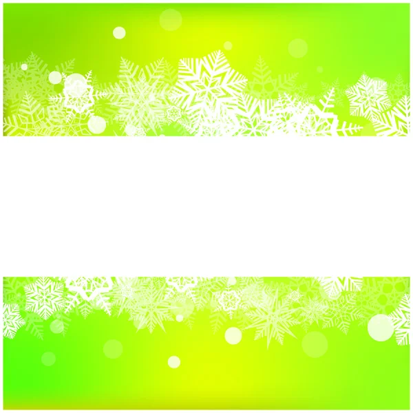 Christmas vector snowflake background for card. Snowfall illustration wallpaper. — Stock Vector