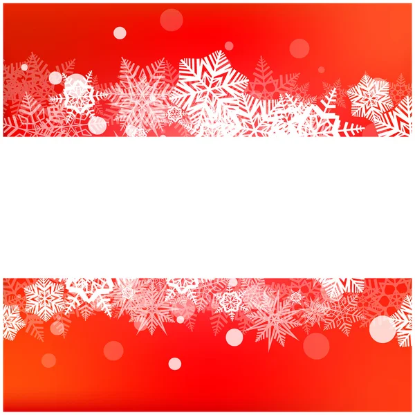 Vettore di Natale sfondo fiocco di neve per la scheda. Carta da parati illustrazione nevicata. — Vettoriale Stock
