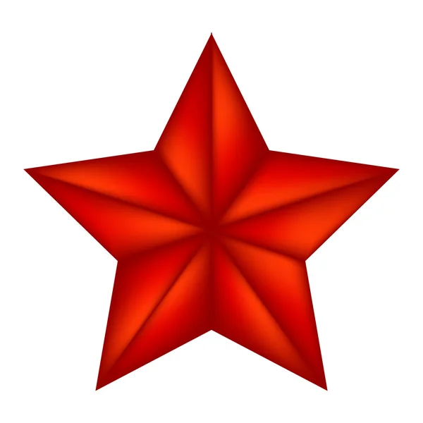Christmas star of Bethlehem vector symbol, icon  design. illustration isolated on white background. — Stok Vektör