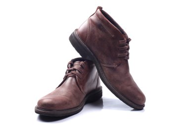 beyaz izole Erkek Ayakkabı