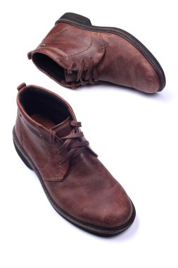 beyaz izole Erkek Ayakkabı