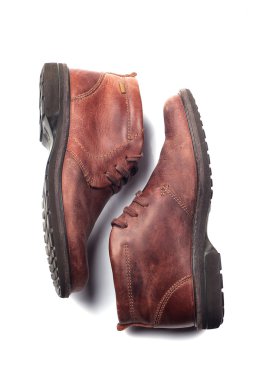 beyaz izole Erkek Ayakkabı