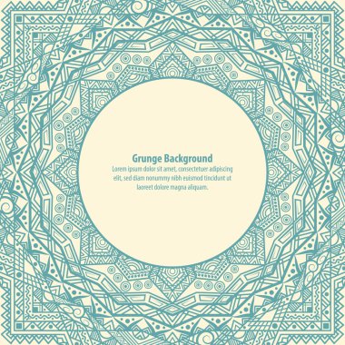 Soyut Klasik Hint afiş.