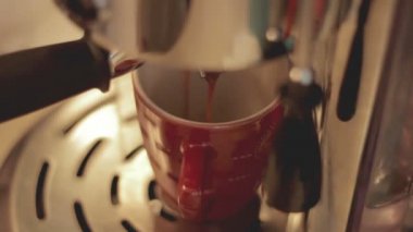 Kahve hazırlığı.