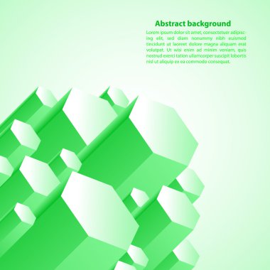 Yeşil Kristal prizma. 