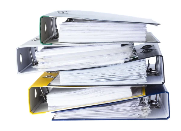 Folders in a stack of — Stock Photo, Image