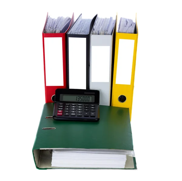 Bookkeeping documents — Stock Photo, Image