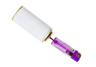 Hafif mavi gaz dolum