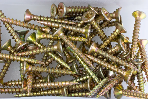 Screws for twisting different materials — Stock Photo, Image