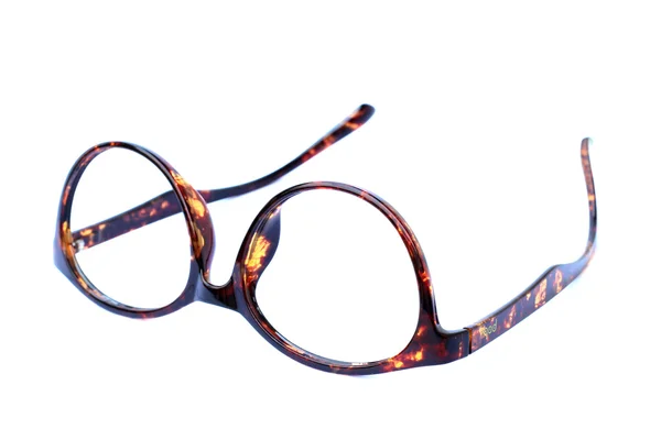 Immagine di occhiale cornice su sfondo bianco . — Foto Stock