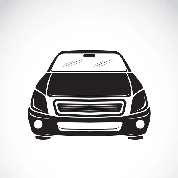 Imagen vectorial de un diseño de coche sobre fondo blanco, Vector coche lo — Vector de stock