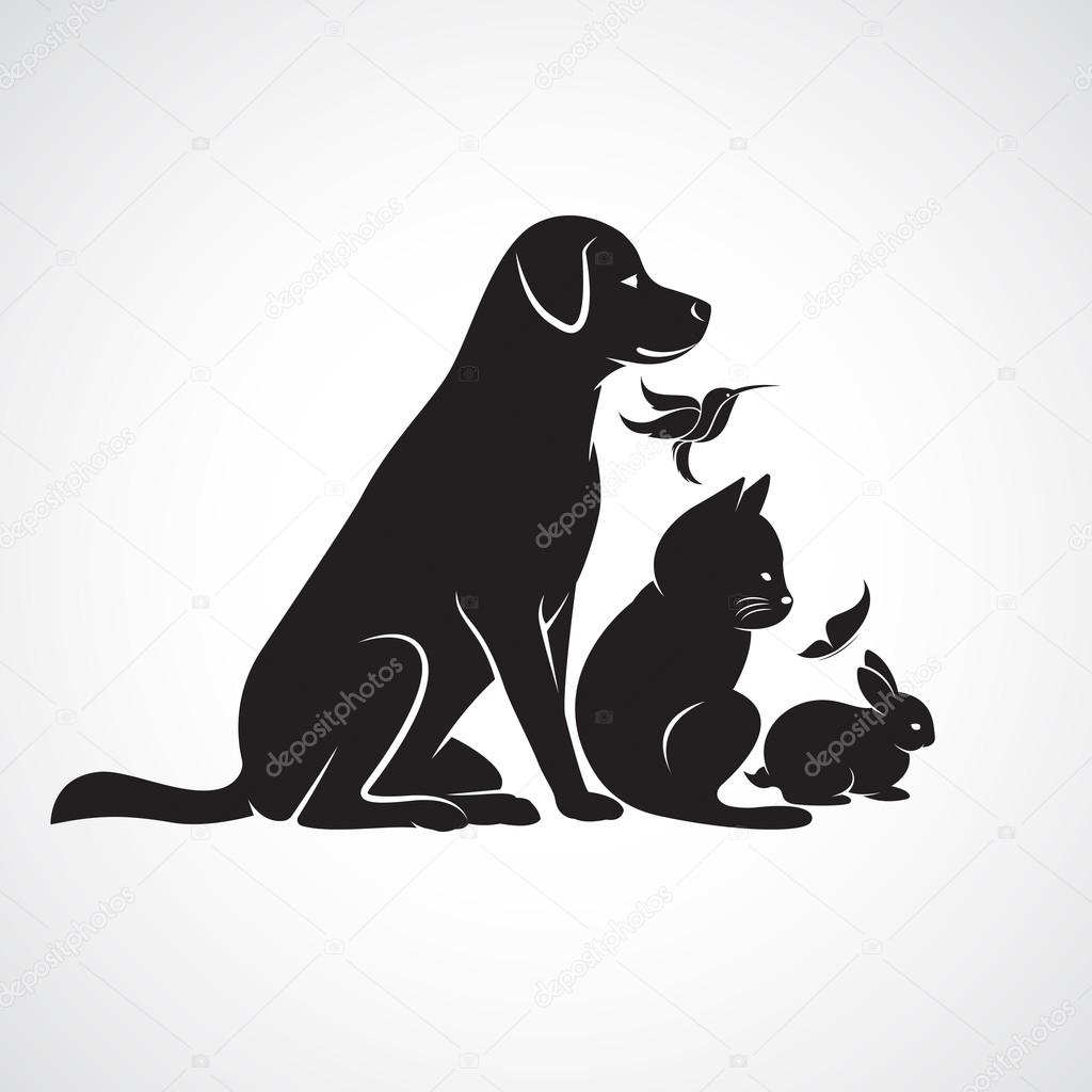 Featured image of post Dog Sitting Side View Silhouette