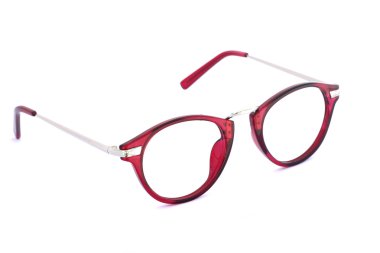 Gözlük beyaz bir arka plan görüntüsü