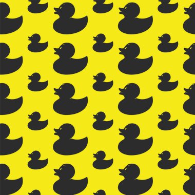 Ördek kumaş ve dekor için arka plan sanat tasarlamak vektör. Sorunsuz