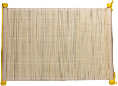 Ahşap kaydırma izole