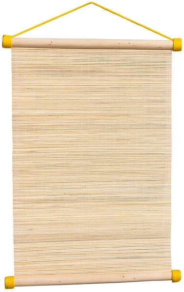 Marco de bambú colgado de una cuerda — Foto de Stock