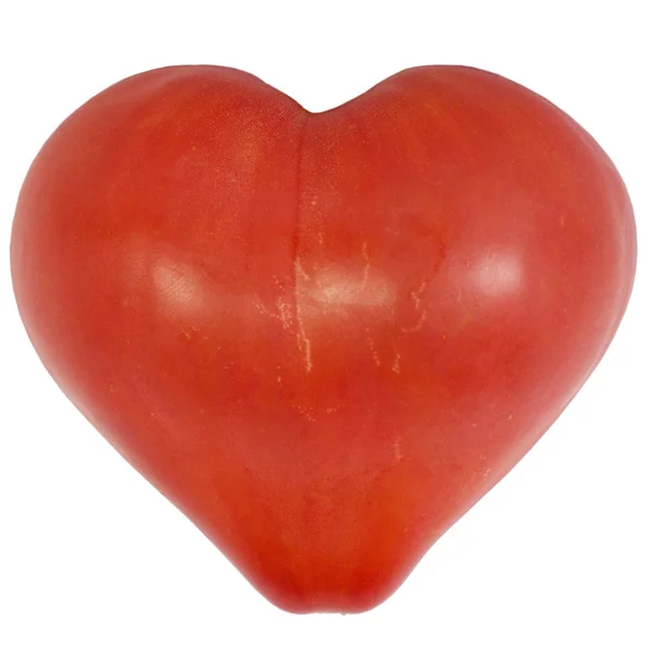 Herzförmige Tomate — Stockfoto