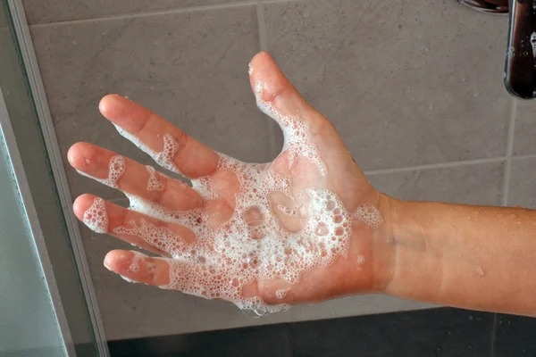 Woman Washing hand — Stock Photo, Image