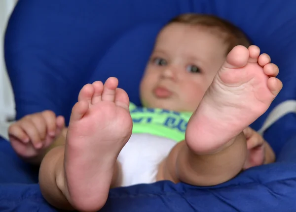 Little Baby 's Feet — стоковое фото