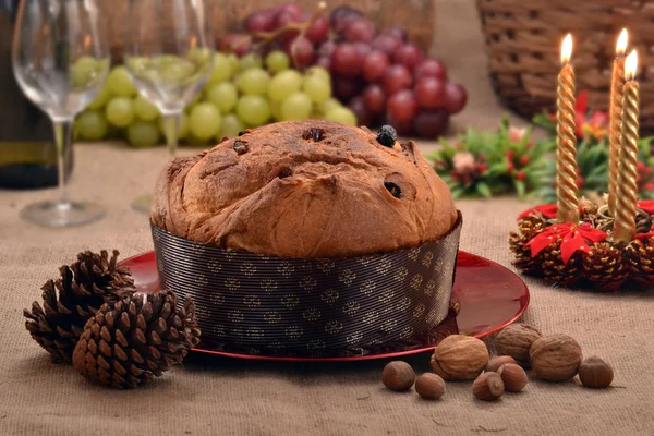 Panettone de Navidad — Foto de Stock