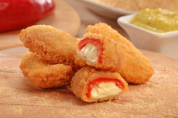 Mexican-american jalapeno poppers — Stock Fotó