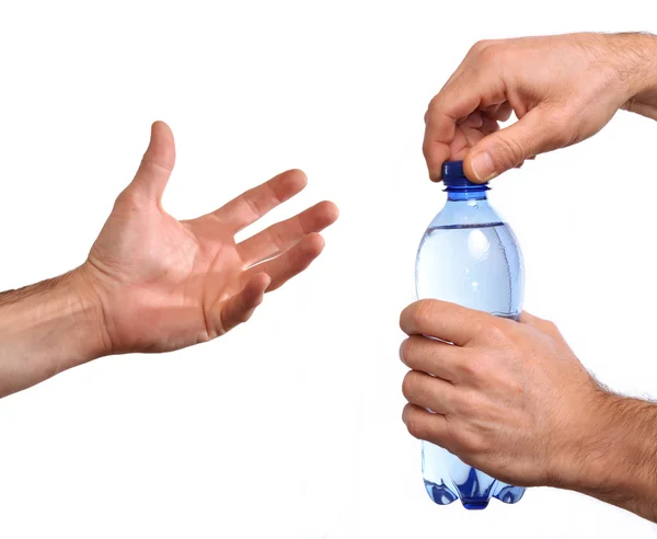 Botella de agua mineral —  Fotos de Stock