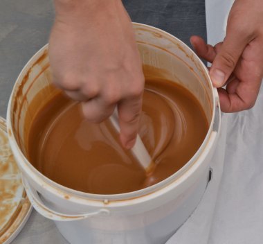 Karamel krem hazırlama yemek