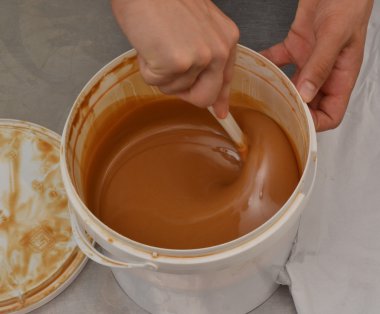 Karamel krem hazırlama yemek