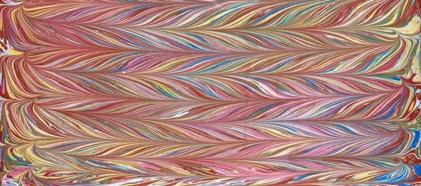 Multicolor weave pattern ebru (braid) — Stock Photo, Image