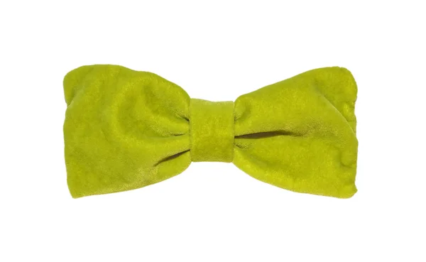 Лук-галстук зеленый — стоковое фото