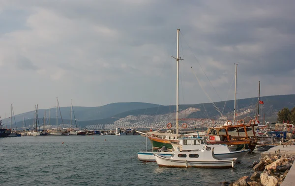 Boats in Akbuk, Turkey — Stock Photo, Image