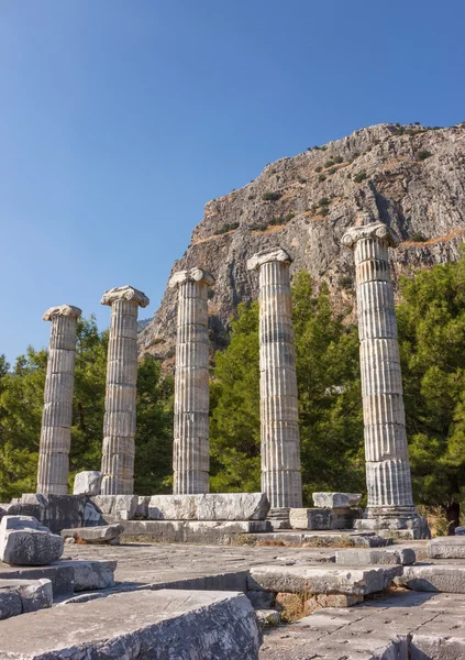 Athena Polias temple ruins — Stock Photo, Image