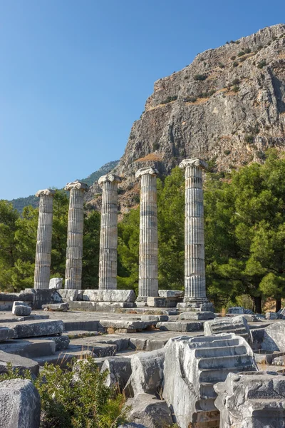 Temple and sanctuary of Athena Polias — Stock Photo, Image