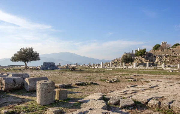 Templo de Athena vista — Fotografia de Stock
