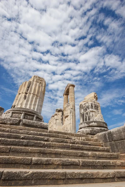 Фрагмент храм Аполлона — стокове фото