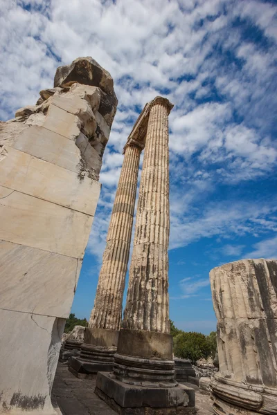Sütunları Apollon Tapınağı — Stok fotoğraf